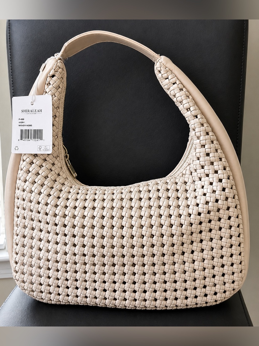 Monroe Woven Shoulder Bag by Shiraleah